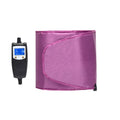 Pink Far Infrared Electric Sauna Heating Belt for Waist Belly and Back Warmth
