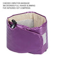 Pink Far Infrared Electric Sauna Heating Belt for Waist Belly and Back Warmth