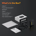 Premium Pro Mini Electric Bike Pump with Digital Display - 120 PSI