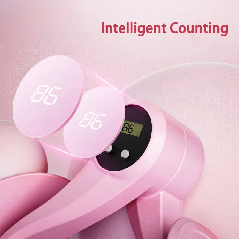 Premium Pink Smart Counting Pelvic Floor Thigh Trainer