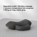 Heated Electric Cervical Massage Pillow with 3 Heat Levels and 3 Vibration Modes