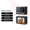 Premium Black 4K Action Camera 30M Waterproof Sports Cam with WiFi