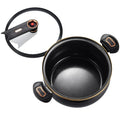Premium Micro-Pressure Non-Stick Stew Pot – Black 7L, 26cm