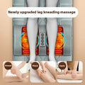 Grey Electric Full Body Massage Mattress with Heat Airbag Kneading and Remote
