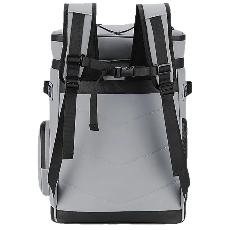 Premium Camping Insulated Backpack – Grey 30L Capacity