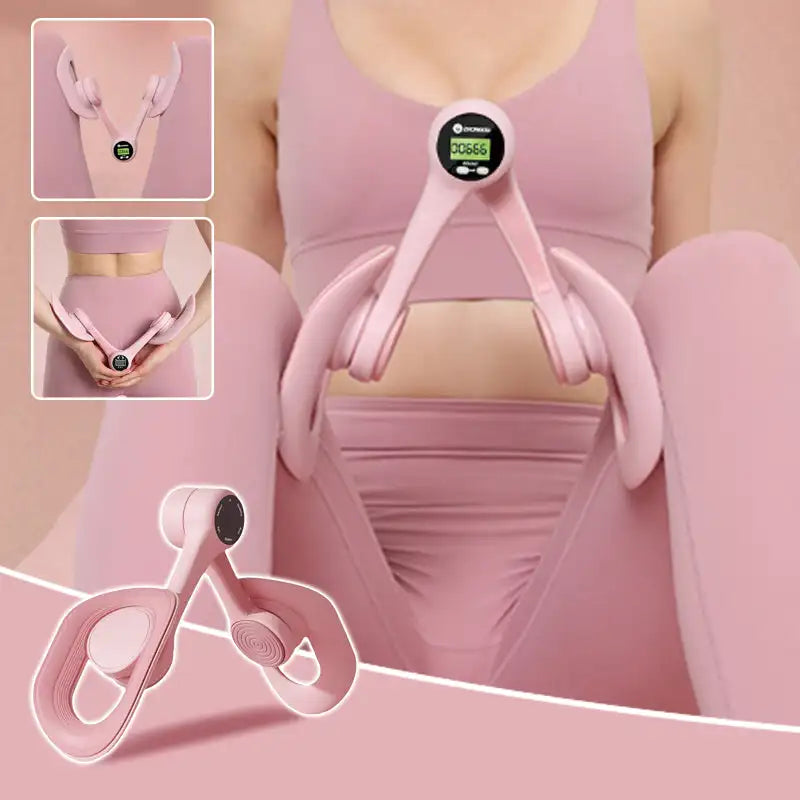 Premium Pink Smart Counting Pelvic Muscle Thigh Exerciser