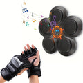 Premium Black Reactive LED Boxing Wall Target Kit with Gloves