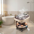 Electric Heated Foot Bath Massage Machine 36x45x37cm Deep Soak Pedicure Spa