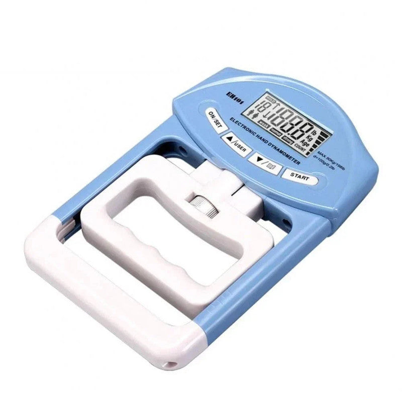 Premium Blue Digital Hand Grip Strength Tester 90kg