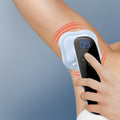 Blue Rechargeable 4-Point Handheld Body Massager USB Powered for Full Body Use