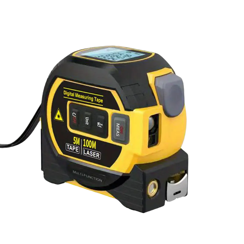 Premium Laser Rangefinder & Steel Tape Measure - 100m / 5m