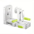 Premium Manual Vegetable Spiralizer Slicer – Green Compact Fruit & Veg Prep Tool