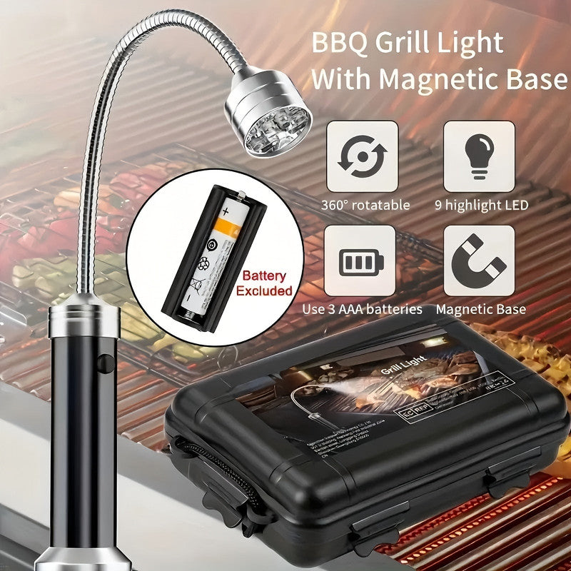 Premium LED Grill Lights – 2 Pack with Magnetic Base