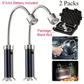 Premium LED Grill Lights – 2 Pack with Magnetic Base