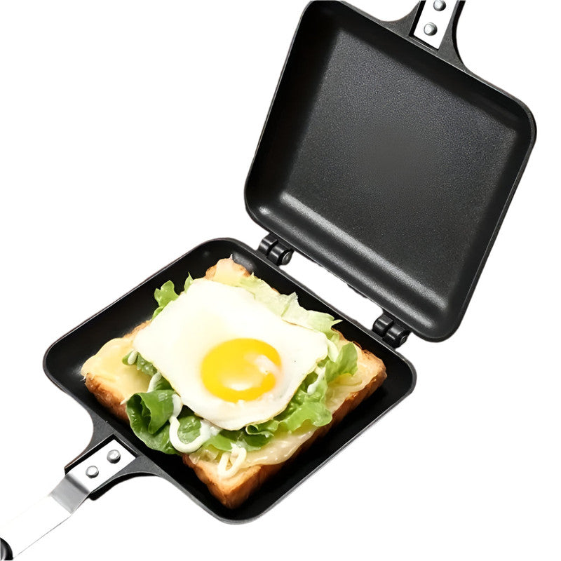 Premium Non-Stick Double-Sided Sandwich & Omelette Maker