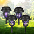 Premium Solar Mosquito Killer Lights Outdoor UV Insect Repellent - 4pcs