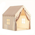 Premium Kids Castle Play Tent - Khaki