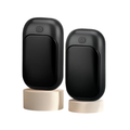 Premium Black 2 in 1 Portable Twin Hand Warmer Rechargeable Heater