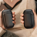 Premium Black 2 in 1 Portable Twin Hand Warmer Rechargeable Heater