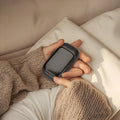 Premium Black 2 in 1 Portable Twin Hand Warmer Rechargeable Heater
