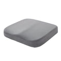 Premium Memory Foam Seat Cushion – Black & Light Grey for Office and Car