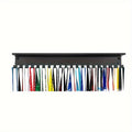 Premium Iron Medal Display Rack Wall Hanger - Black, 40cm