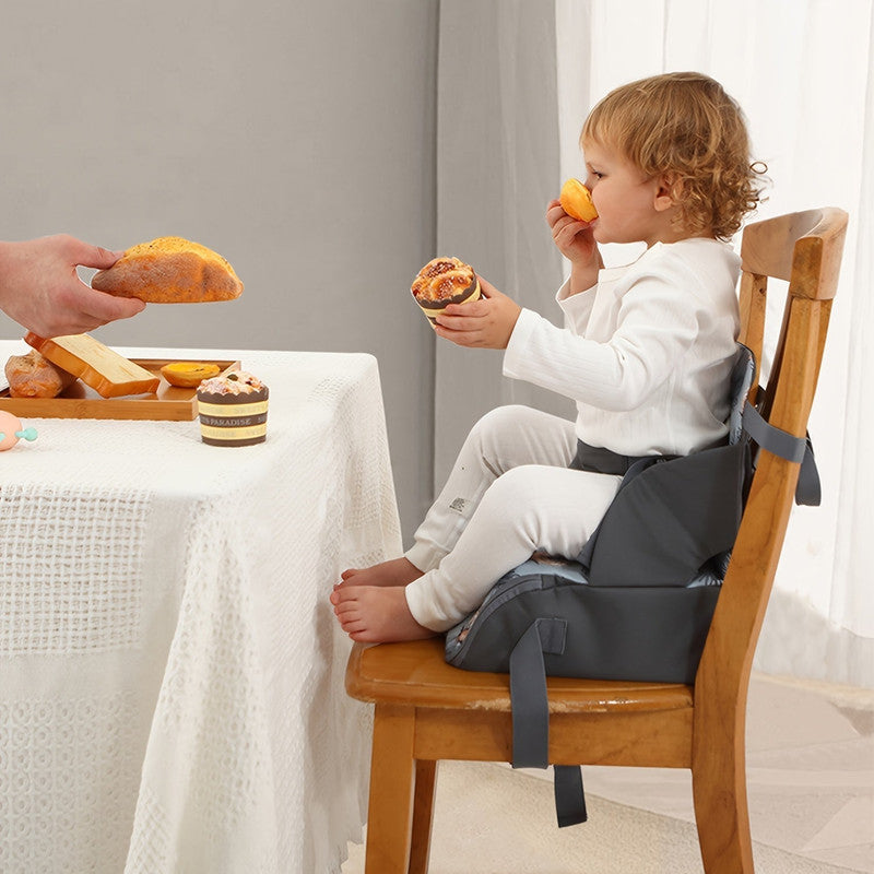 Premium Portable Kids Dining Booster Cushion – Parrot Polyester Seat Raiser