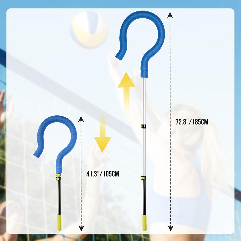 Premium Royal Blue Adjustable Volleyball Setter Training Tool