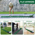 Premium Green Golf Putting Mat with Automatic Ball Return - 275cm