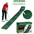 Premium Green Golf Putting Mat with Automatic Ball Return - 275cm