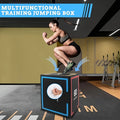 Premium Black Multifunction Jump Training Box with Non-Slip Surface