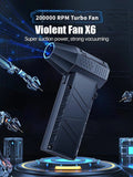 Premium X6 Turbo Air Blower and Vacuum Cleaner Kit 200000RPM 6000mAh