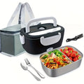 Premium Electric Heated Rice Box Portable Food Warmer with Stainless Steel Liner