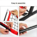 Premium Football Target Throwing Net with 5 Pockets - 213 x 213cm