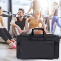 Premium Basketball Duffel Bag – Black & Neon Green with Separate Shoe Bag