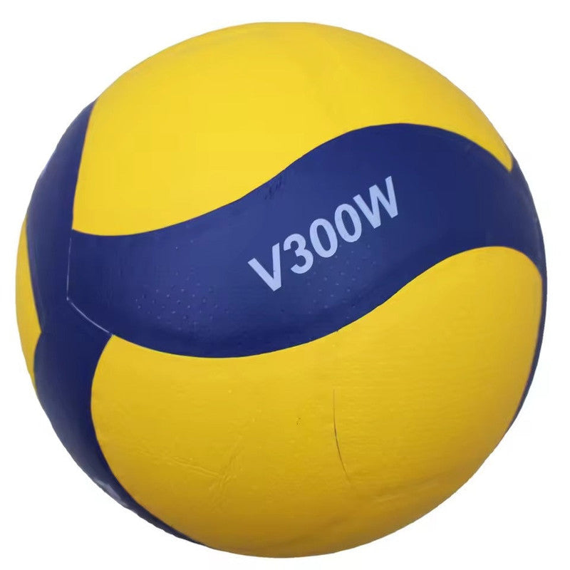Premium Blue/Yellow Super Fiber Volleyball for Indoor & Outdoor Play