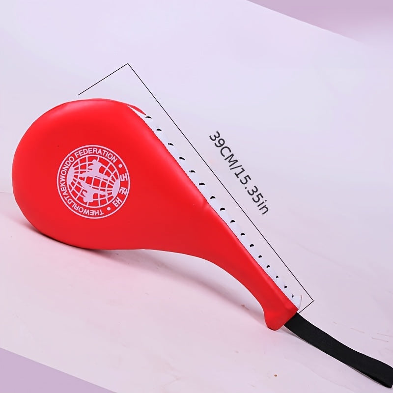 Premium Red Curved Boxing Pads Set for Martial Arts - 4pcs