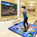 Premium Blue Dance Mat with 200 Plus Games and Songs USB Powered 93x81cm