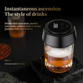 Premium Automatic Electric Whiskey Smoker Gift Set – USB Rechargeable with Wood Chips