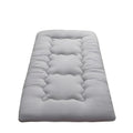 Foldable Tatami Floor Futon Mattress Pad Grey 100x200cm