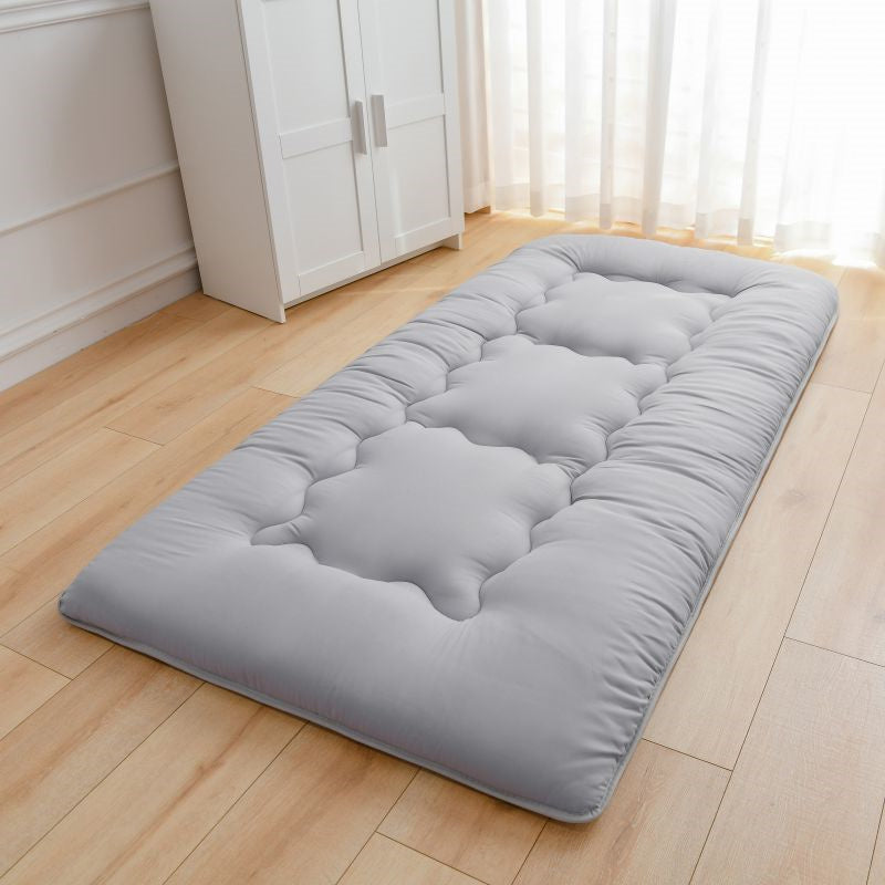 Foldable Tatami Floor Futon Mattress Pad Grey 100x200cm