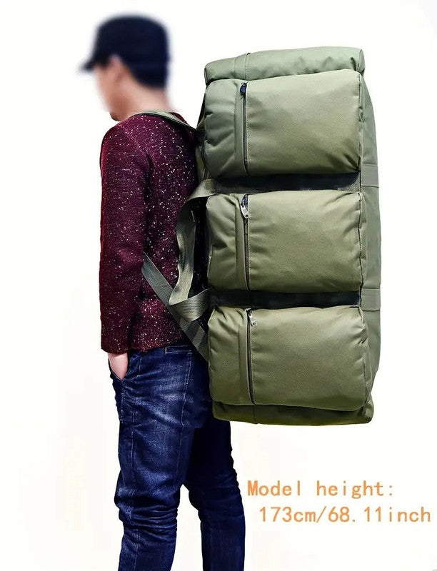 Military Duffel Backpack 80L Outdoor Travel Bag - SuperSaverAU - view 3