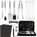 Premium 17 Piece Stainless Steel BBQ Grill Accessories Set