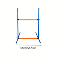 Premium Dog Agility Training Set with Adjustable PVC Poles