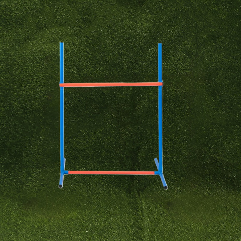 Premium Dog Agility Training Set with Adjustable PVC Poles