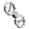 Premium Silvery Adjustable Forearm Exerciser with 360° Rotation