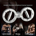Premium Silvery Adjustable Forearm Exerciser with 360° Rotation
