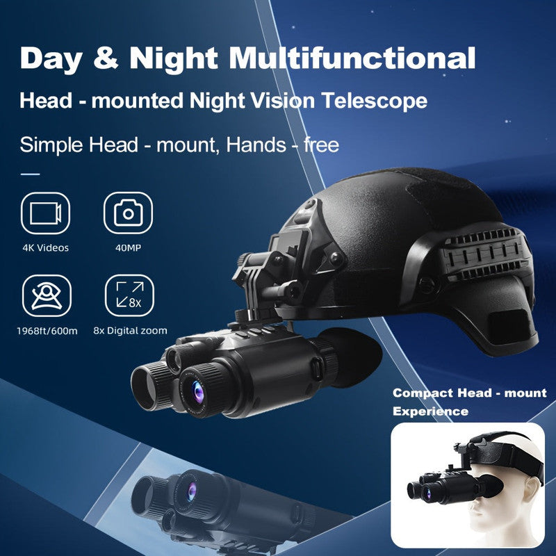 Premium 4K Night Vision Goggles with 600cm Range