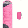 Rosy Four-Season Rectangular Sleeping Bag for Adults - SuperSaverAU - view 2