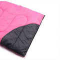 Rosy Four-Season Rectangular Sleeping Bag for Adults - SuperSaverAU - view 4